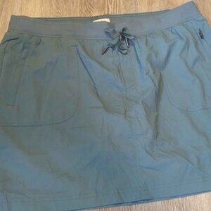 L.l bean women's skort size xl